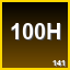 Dedicated achievement icon
