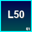 Level 50 achievement icon