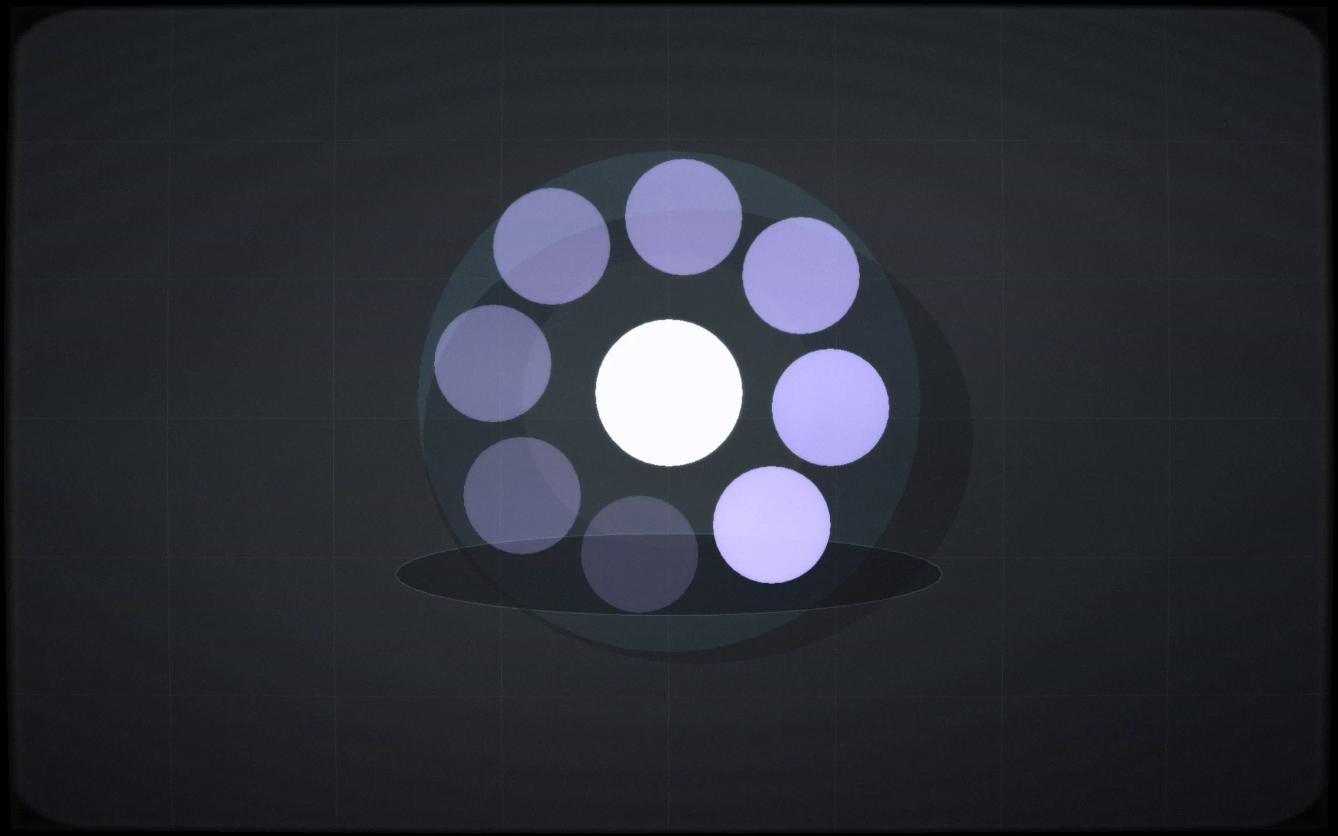 Buffering Wheel showroom render