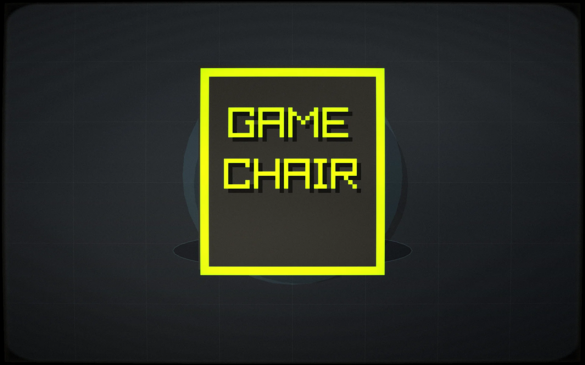 Gaming Chair showroom render